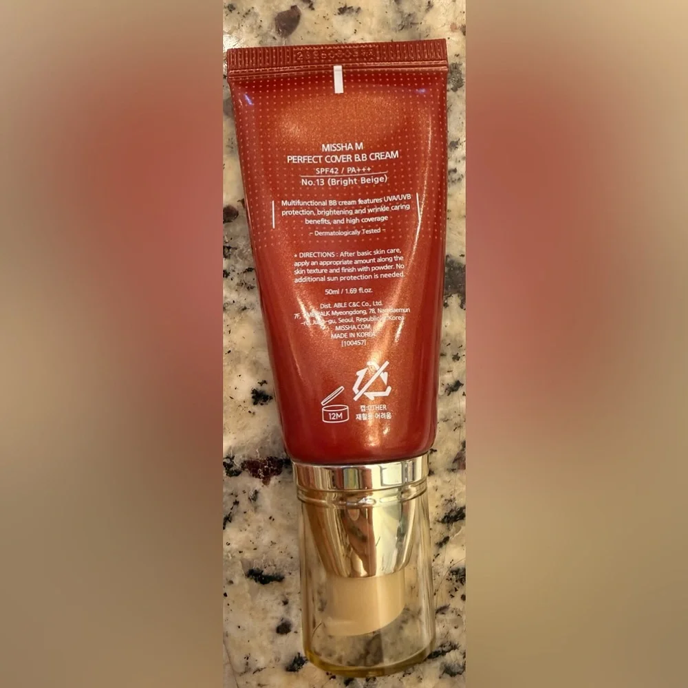 Missha M Perfect Cover BB Cream - Bright Beige